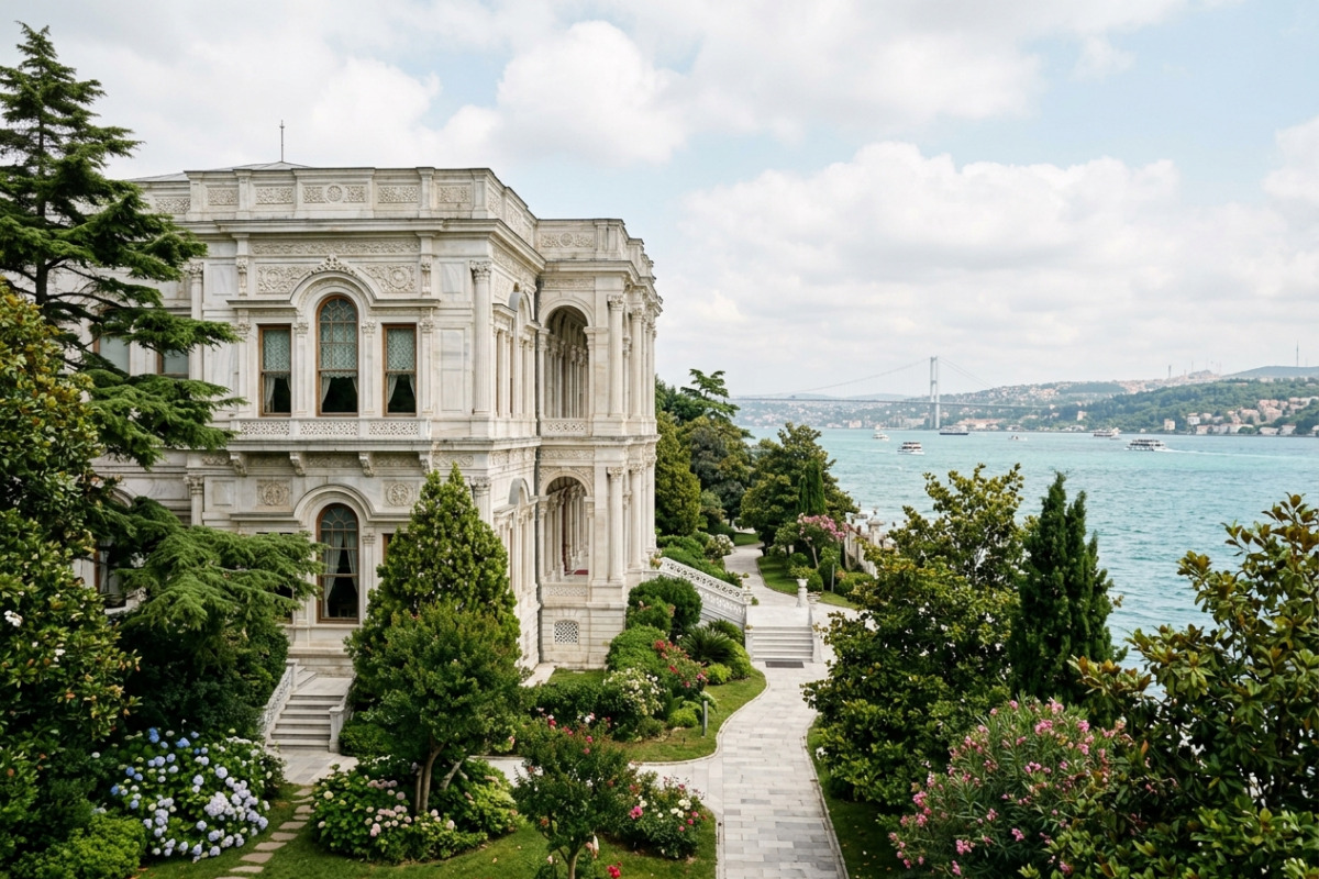 The Harmonious Blend of Nature and Architecture at Beylerbeyi Palace